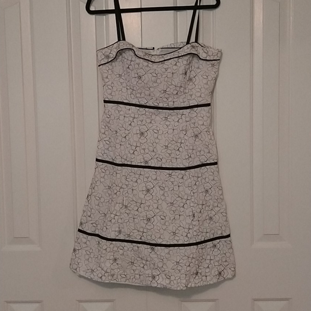 Black and white dress